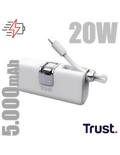 PACTO 5000 PD POCKET POWERBANK WHT