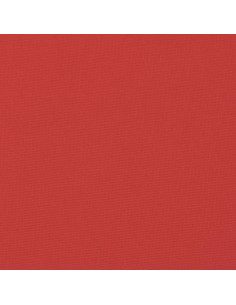 Cuscino per Panca Rosso 200x50x7 cm in Tessuto Oxford