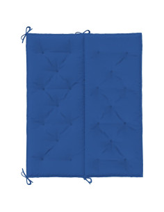 Cuscini per Panca 2 pz Blu 120x50x7 cm in Tessuto Oxford