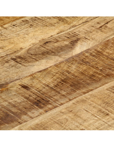 Tavolino da Salotto 70x70x30 cm in Legno Massello di Mango