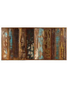 Tavolo da Pranzo 160x80x75 cm in Legno Massello di Recupero