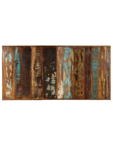 Tavolo da Pranzo 160x80x75 cm in Legno Massello di Recupero