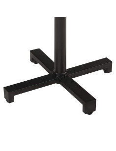Tavolo da Bistrot Rotondo Ø50x75 cm Legno Massello di Recupero