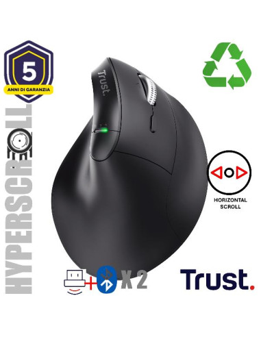 VYRAN ERGO HYPSCROLL M-WRLS MOUSE