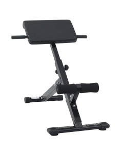 Panca per iperestensioni Nero 100.5 x 70 x 78 cm