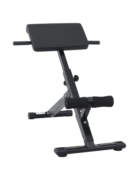 Panca per iperestensioni Nero 100.5 x 70 x 78 cm