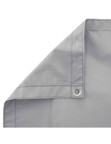 Schermo da balcone Grigio chiaro 75 x 200 cm