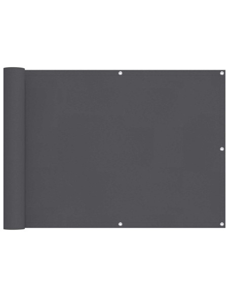 Schermo da balcone Antracite 75 x 200 cm