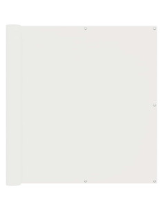 Schermo da balcone Bianco 120 x 200 cm 2