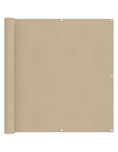 Schermo da balcone Beige 120 x 200 cm