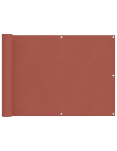 Schermo da balcone Terracotta 75 x 200 cm
