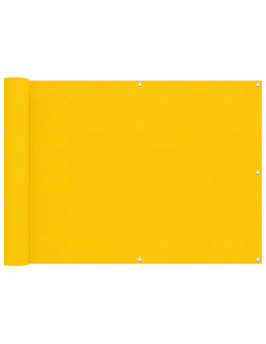 Schermo da balcone Giallo 75 x 200 cm