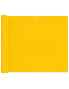 Schermo da balcone Giallo 90 x 200 cm 2