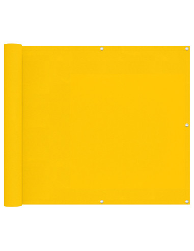 Schermo da balcone Giallo 90 x 200 cm