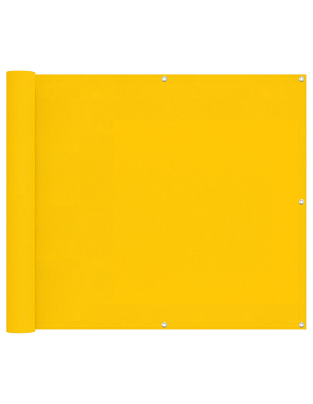 Schermo da balcone Giallo 90 x 200 cm