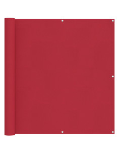 Schermo da balcone Rosso 120 x 200 cm Tessuto Oxford 2