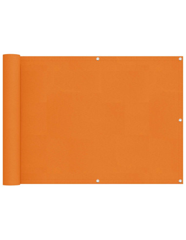 Schermo da balcone Arancione 75 x 200 cm