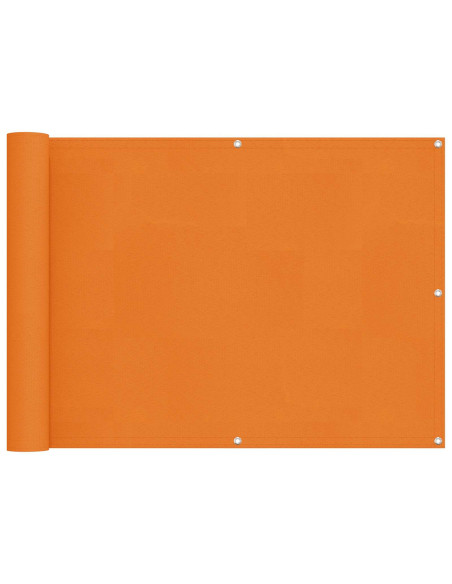 Schermo da balcone Arancione 75 x 200 cm