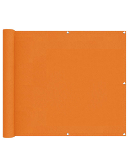Schermo da balcone Arancione 100 x 300 cm Tessuto Oxford