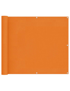 Schermo da balcone Arancione 100 x 400 cm Tessuto Oxford 2