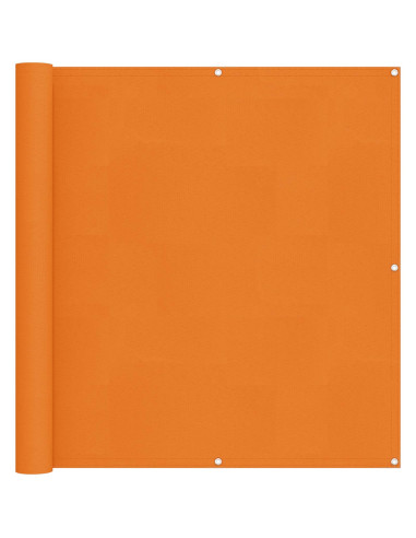 Schermo da balcone Arancione 110 x 1000 cm Tessuto Oxford