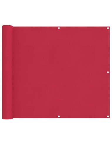 Schermo da balcone Borgogna 90 x 200 cm Tessuto Oxford