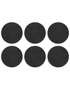 Pietra da Passo 6 pcs Nero Ø 44 x 2 cm Gomma 2