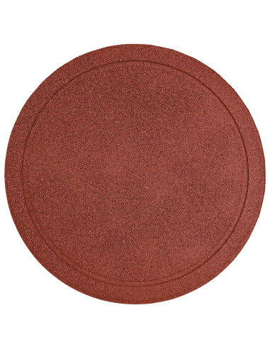 Pietra da Passo 6 pcs Rosso Ø 44 x 2 cm Gomma