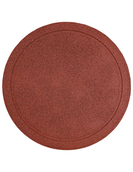 Pietra da Passo 6 pcs Rosso Ø 44 x 2 cm Gomma