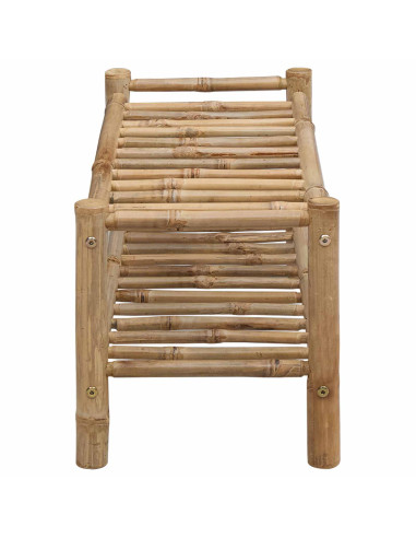 Scarpiera con lo scaffale Naturale 68 x 28 x 30 cm Bambù