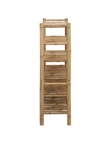 Scarpiera con lo scaffale Naturale 68 x 28 x 96 cm Bambù