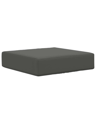 Cuscino per la seduta Antracite 40 x 40 x 8 cm 100% Poliestere