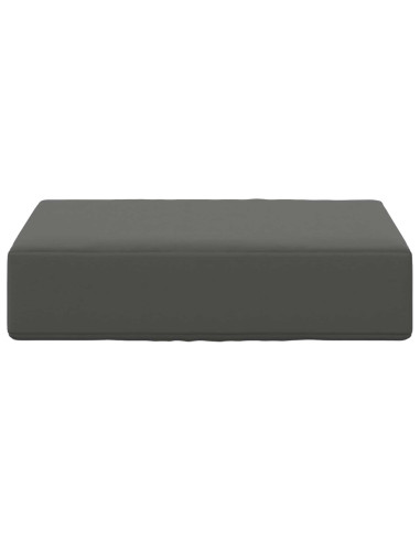 Cuscino per la seduta Antracite 40 x 40 x 8 cm 100% Poliestere