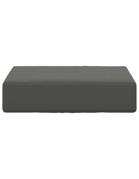 Cuscino per la seduta Antracite 40 x 40 x 8 cm 100% Poliestere