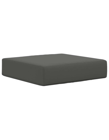 Cuscino per la seduta Antracite 40 x 40 x 8 cm 100% Poliestere