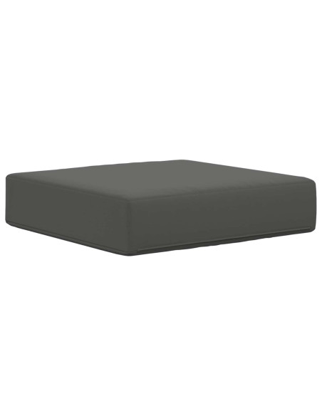 Cuscino per la seduta Antracite 40 x 40 x 8 cm 100% Poliestere