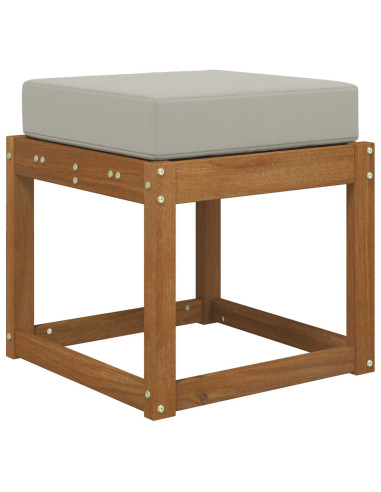 Cuscino per la seduta Grigio 40 x 40 x 8 cm 100% Poliestere