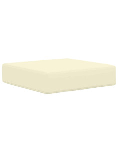 Cuscino per la seduta Crema 40 x 40 x 8 cm 100% Poliestere 2