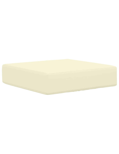 Cuscino per la seduta Crema 40 x 40 x 8 cm 100% Poliestere