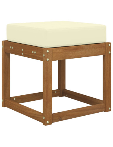 Cuscino per la seduta Crema 40 x 40 x 8 cm 100% Poliestere