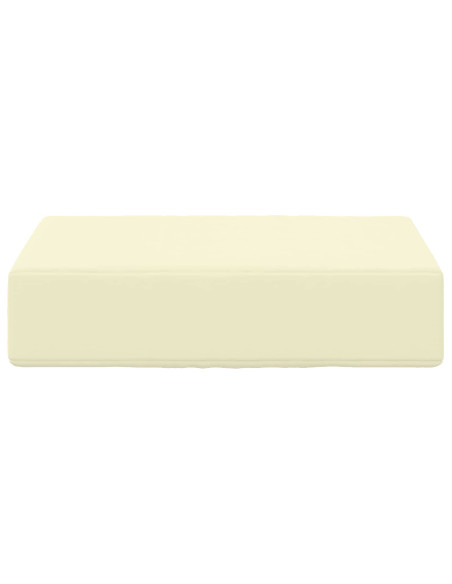 Cuscino per la seduta Crema 40 x 40 x 8 cm 100% Poliestere