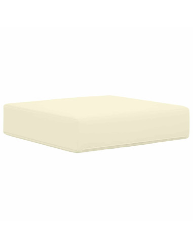 Cuscino per la seduta Crema 40 x 40 x 8 cm 100% Poliestere