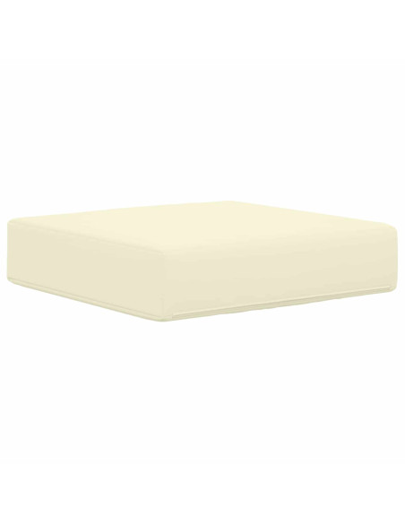 Cuscino per la seduta Crema 40 x 40 x 8 cm 100% Poliestere