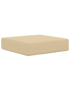 Cuscino per la seduta Beige 40 x 40 x 8 cm 100% Poliestere 2