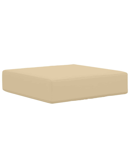 Cuscino per la seduta Beige 40 x 40 x 8 cm 100% Poliestere