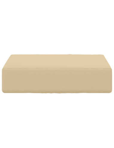 Cuscino per la seduta Beige 40 x 40 x 8 cm 100% Poliestere