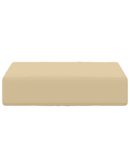 Cuscino per la seduta Beige 40 x 40 x 8 cm 100% Poliestere