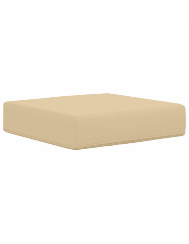 Cuscino per la seduta Beige 40 x 40 x 8 cm 100% Poliestere