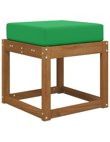 Cuscino per la seduta Verde 40 x 40 x 8 cm 100% Poliestere