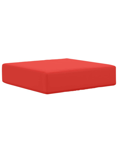 Cuscino per la seduta Rosso 40 x 40 x 8 cm 100% Poliestere